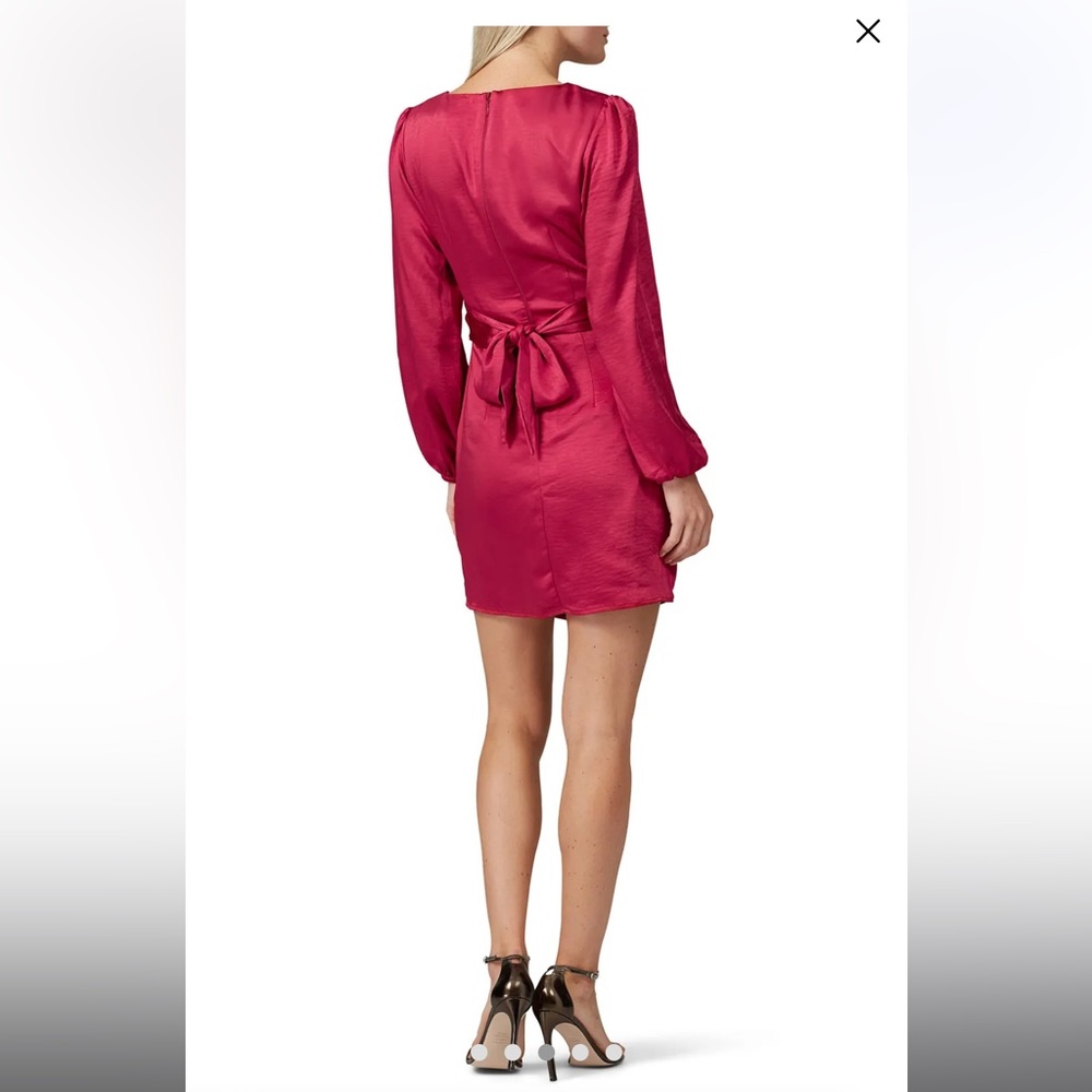 NWT STYLESTALKER RUBY SATIN DRESS - Picture 2 of 6